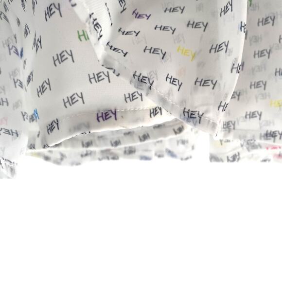 Koch Brooke Hey Print White Crop Tank Blouse size XS - Picture 8 of 10